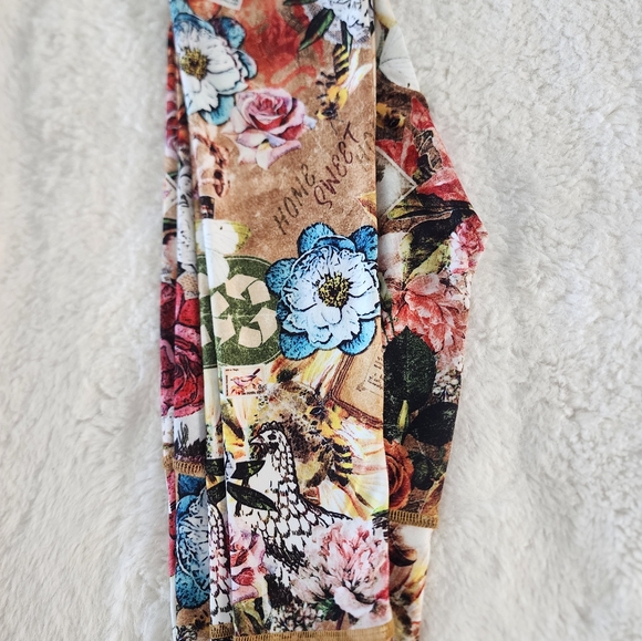 🐦‍🔥🪸🌹🦋🐞Rare, discontinued Niyama Sol barefoot leggings size S - Picture 3 of 16